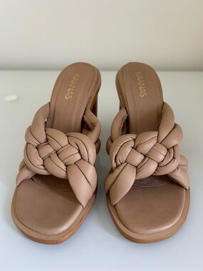 KAANAS Salento nautical knot wood heel